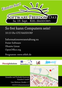 Software Freedom Day 2009 Flyer